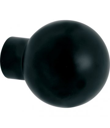 Knop tbv SKG schild Kogel mat zwart