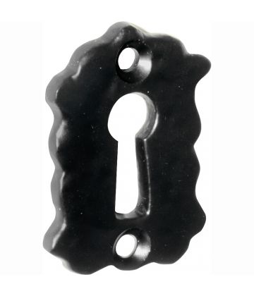 Sleutelplaat  ijzer zwart